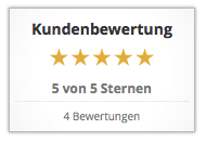 Sterne-Bewertung in der Maklerhomepage