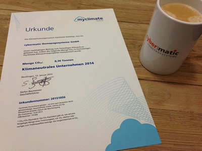 Klimaneutrale Maklerhomepage mit expertenhomepage