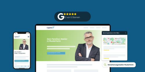 Professionelle Homepage