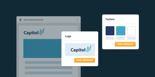 Personalisierung mit deinem Branding