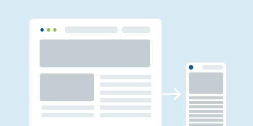 Mobiloptimiert und blitzschnell