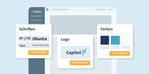 Personalisierung mit deinem Branding