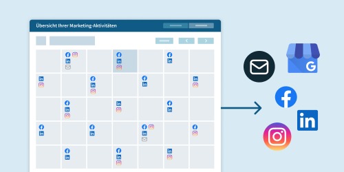 Planung und Marketing-Kalender