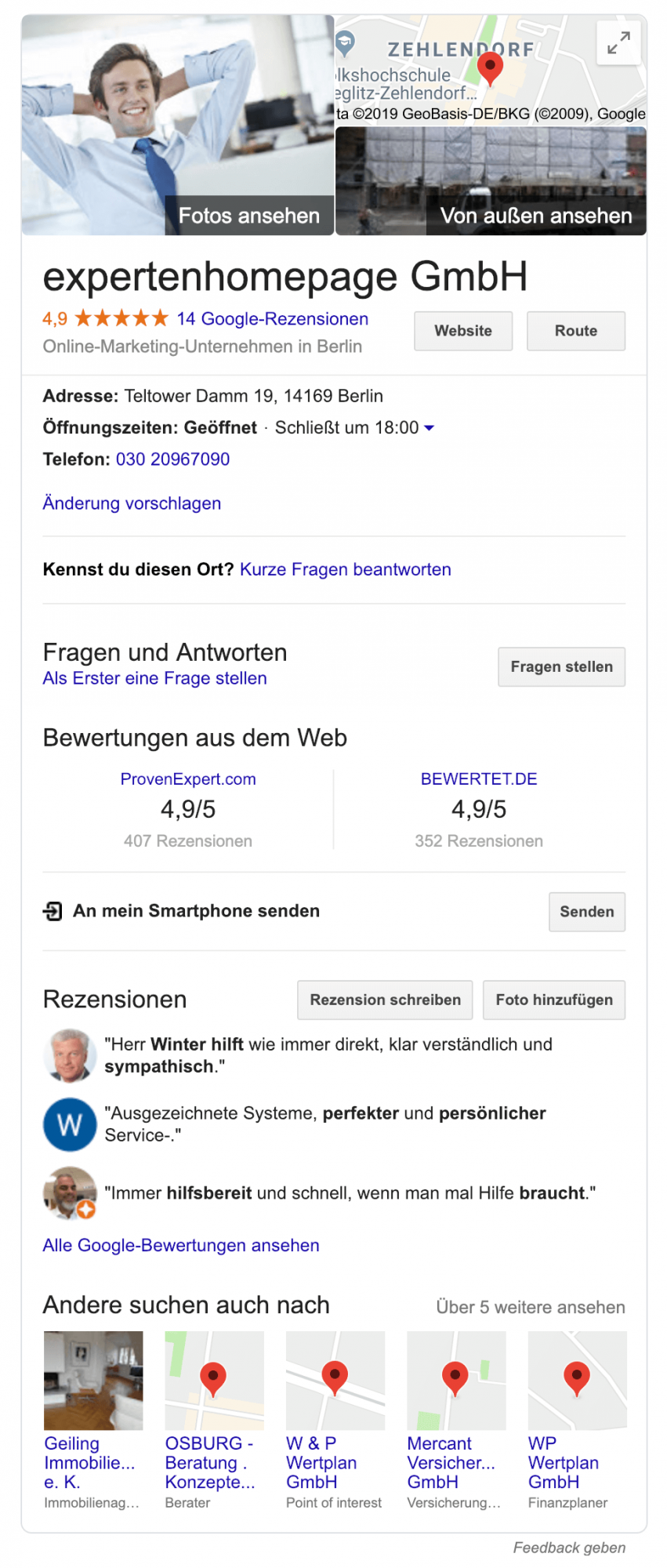 Google My Business Google My Business