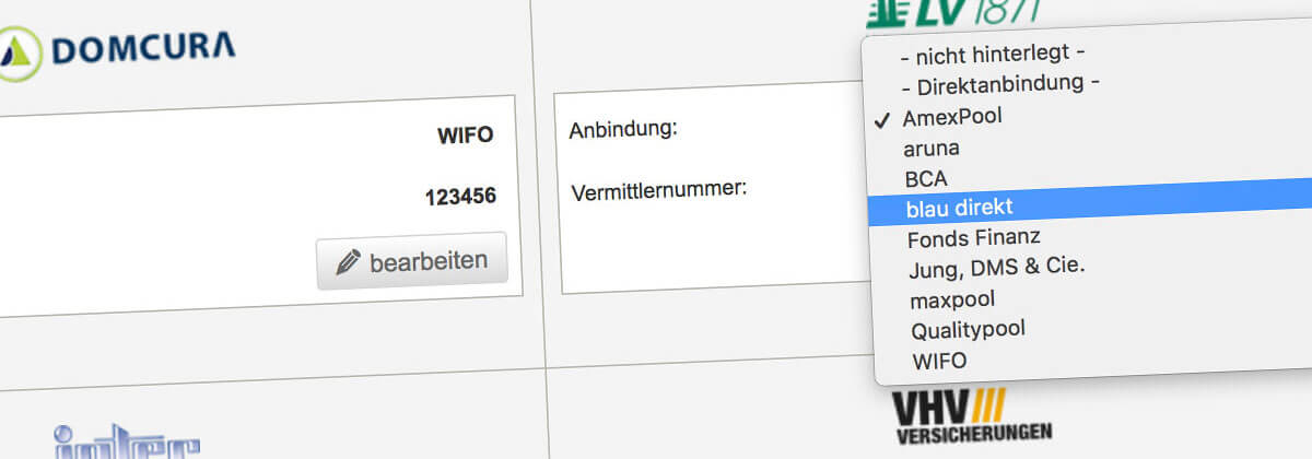 digidor Pool-Schnittstelle