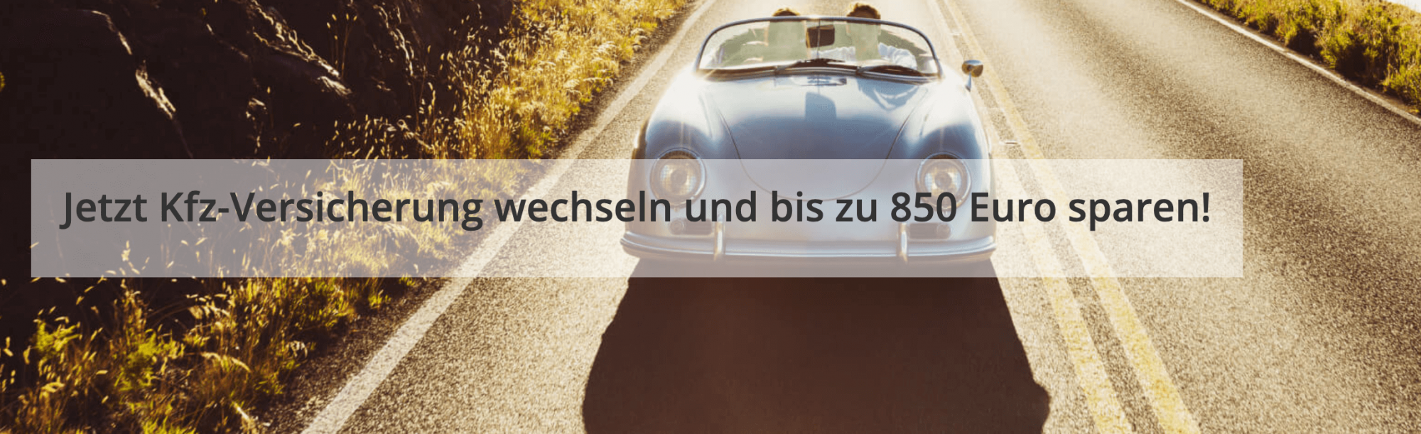 Kfz-Versicherung (direkte Anzeige des Kfz-Versicherungsvergleichs)