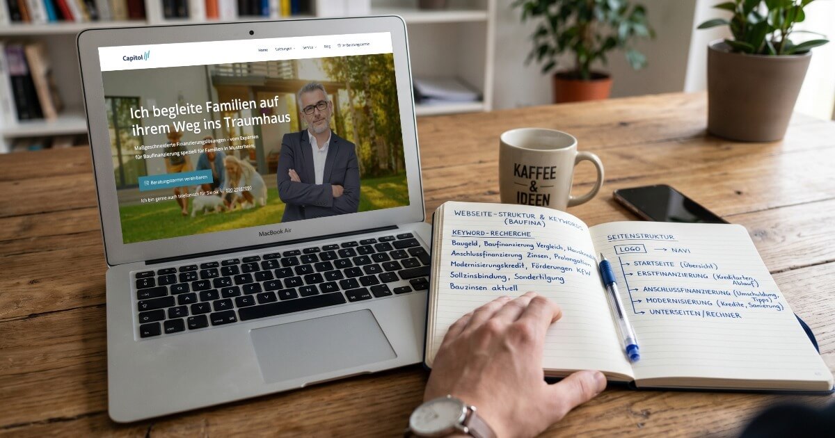 Wie du deine Baufinanzierung-Homepage mit den richtigen Inhalten füllst, die Google und Kunden gleichermaßen überzeugen