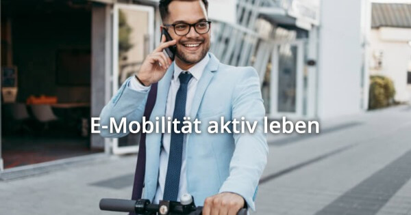 Kampagne des Monats Juli: Topaktuelles Thema: E-Scooter Kampagne der Bayerischen