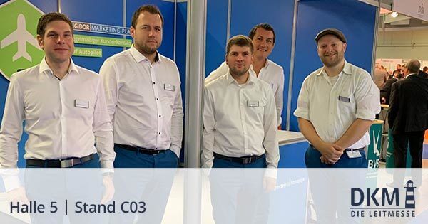 Sehen wir uns auf der DKM? Sie finden uns in Halle 5, Stand C03